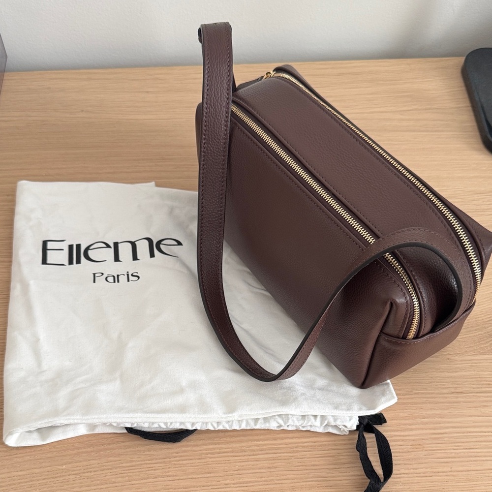 Elleme Trousse bag dark brown